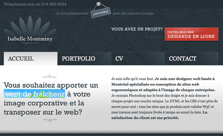 Designer Web Montreal