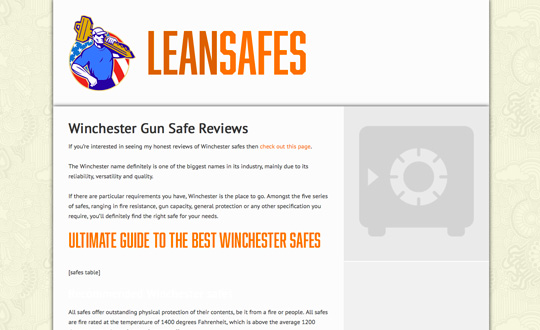 Honest reviews on Winchester Safes