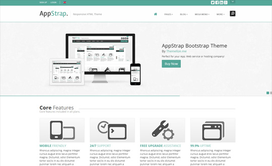 AppStrap Bootstrap Theme