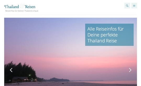 Reiseinfos fuer Deinen Thailand Urlaub 2014