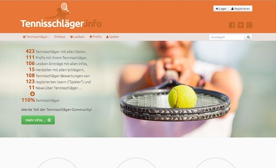 Alle Infos ueber Tennisschlaeger