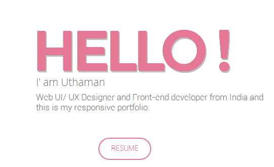 uthamanportfolio