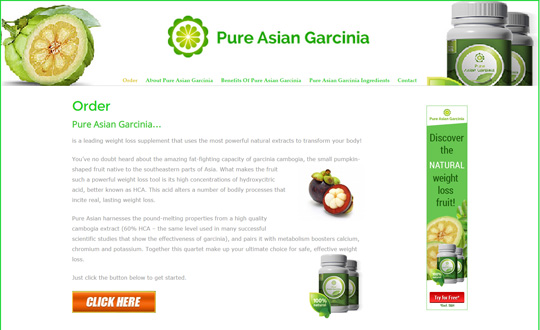 Pure Asian Garcinia Supplement