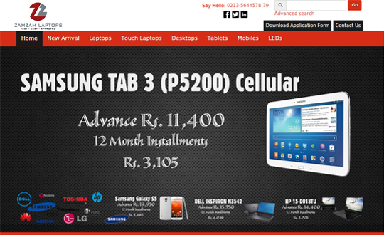 Laptop on Installment