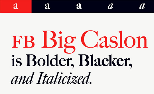 FB Big Caslon