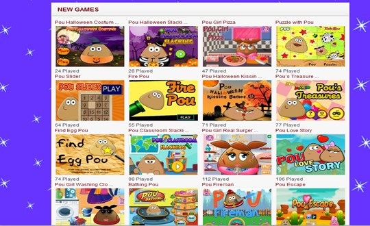 Pou Games: Play Pou Games on LittleGames for free