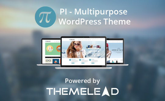 Premium Responsive Multi Purpose Theme of PI