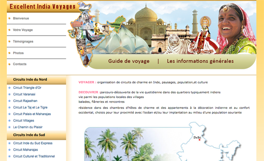 Tourisme Inde Voyages