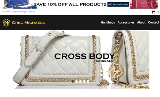 Greg Michaels Handbags and Jewelry