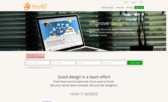 Firefly  design management and collaboration app