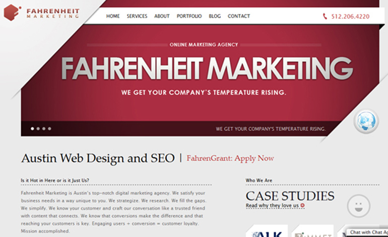 Fahrenheit Marketing - Design & Development