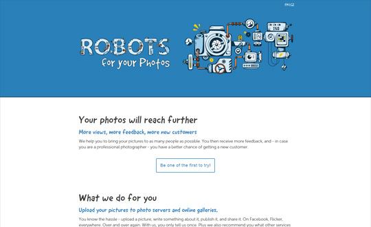 Robots for your Photos
