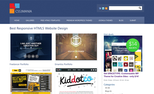 Responsive HTML5 Website Design