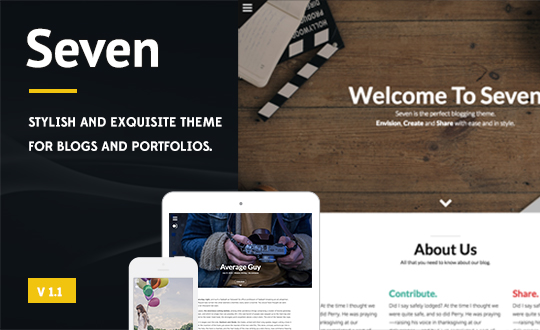 Seven WordPress Theme