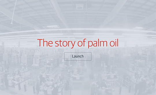 An Interactive which explores the real story of palm oil