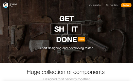 Get Shit Done Pro Bootstrap Kit
