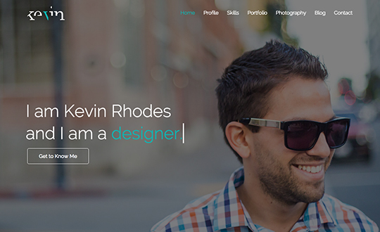 iamKevinRhodes Personal Portfolio Site