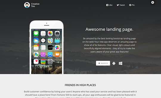 Awesome Landing Page