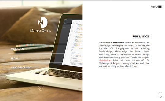 Mario Drtil Webdesign Portfolio