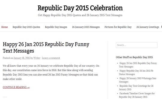 Republic Day 2015 Celebrations